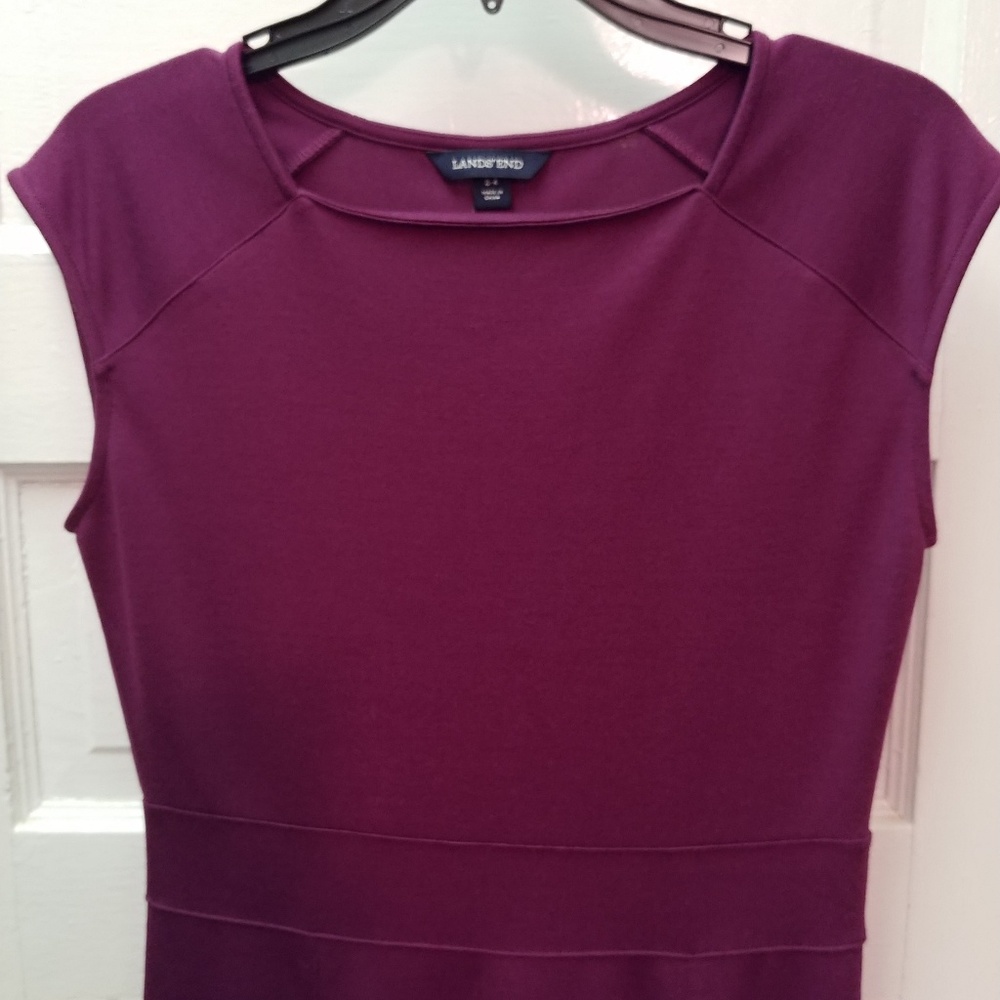 🆕 Land's End Woman's Knit Dress - Picture 4 of 8